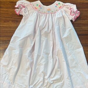 Smocked Birthday Dress